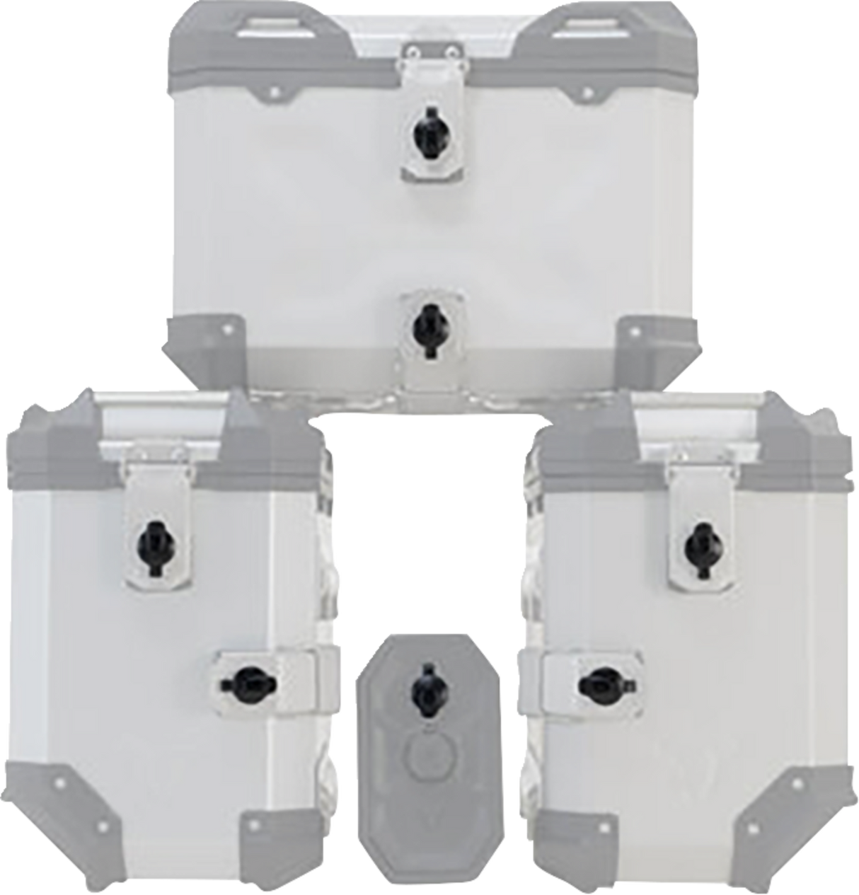 SW-MOTECH TRAX Lock Set - EVO - Anti-theft Protection - 9 Matching Locks with Keys QLS.00.046.15100