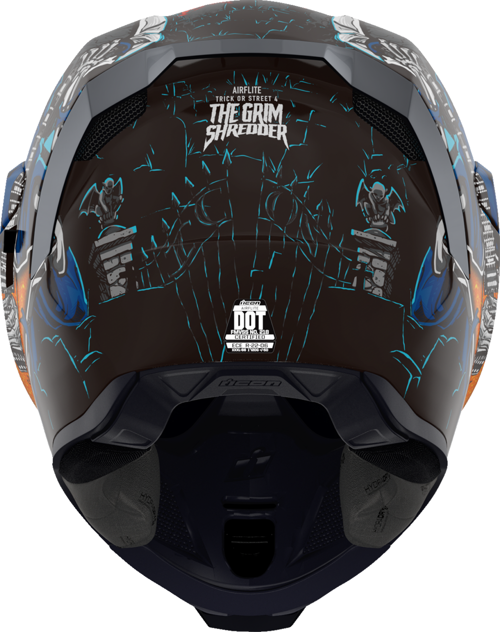 ICON Airflite* Helmet - Trick or Street 4 - Black - Small 0101-17361