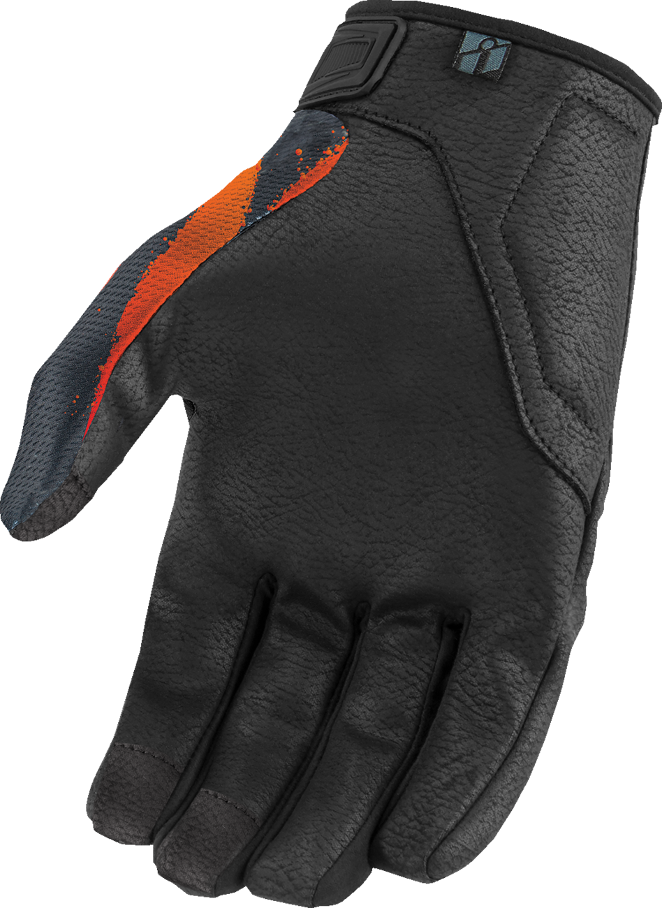 ICON Hooligan™ Rad Dawn Gloves - Orange - XL 3301-4860