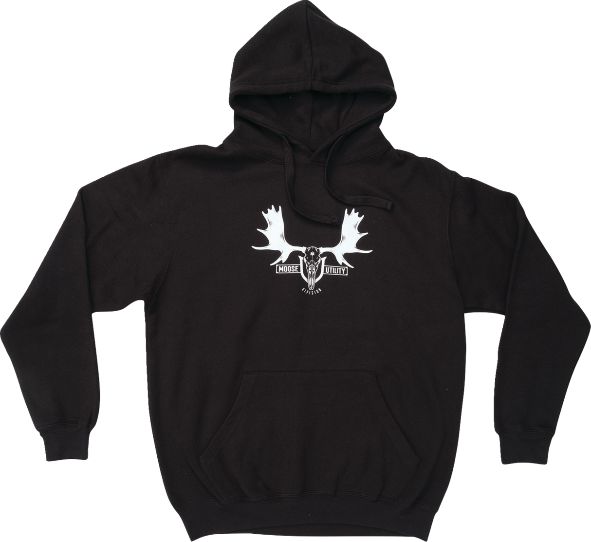 MOOSE RACING Mud Euro Hoodie - Black - 2XL 3050-6968
