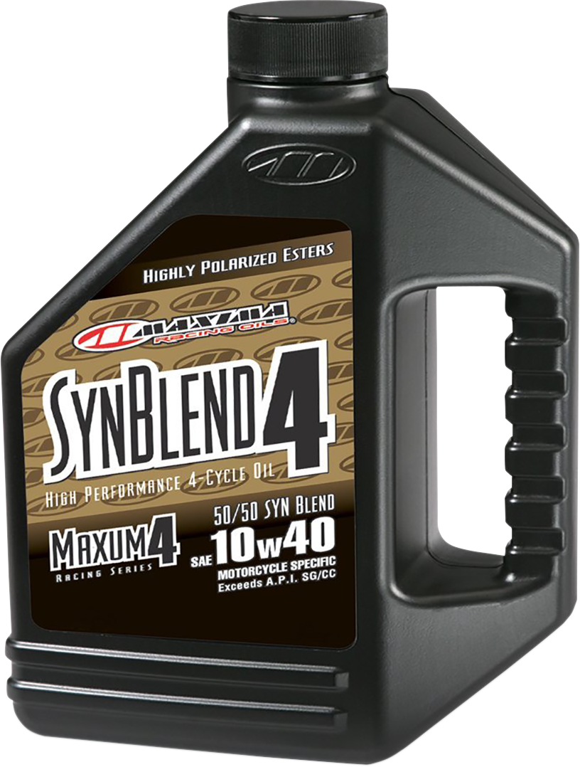 MAXIMA RACING OIL Premium High Performance Mineral 4T Engine Oil - 10W40 - 1 US Gal 349128