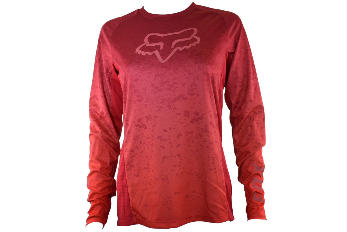Fox Racing - Womens Defend Ls Jersey Lunar - Bry Pnch - S