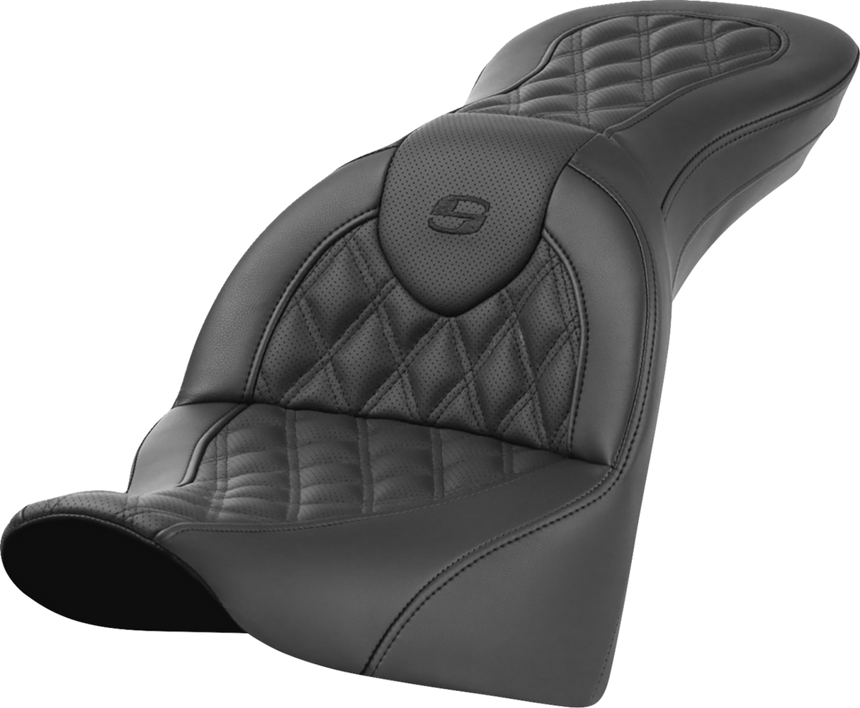 SADDLEMEN Roadsofa* Seat - without Backrest - Lattice Stitch 818-33-182