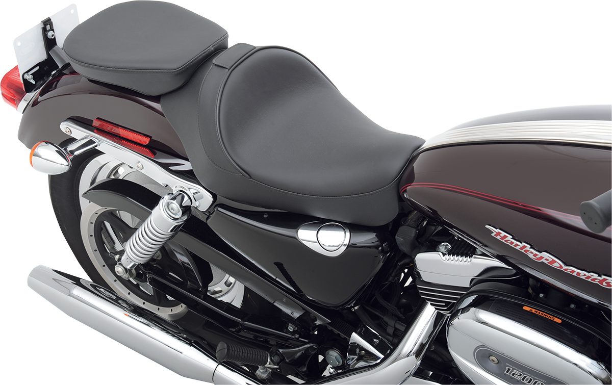 DRAG SPECIALTIES Rear Solo Seat - Wide - Smooth - XL '04-'22 0804-0409 - Cycle City Outdoors