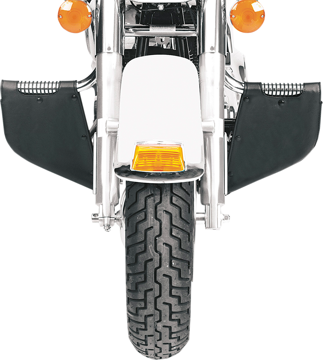 DRAG SPECIALTIES Plain Lower - Black - FXD 3550-0036