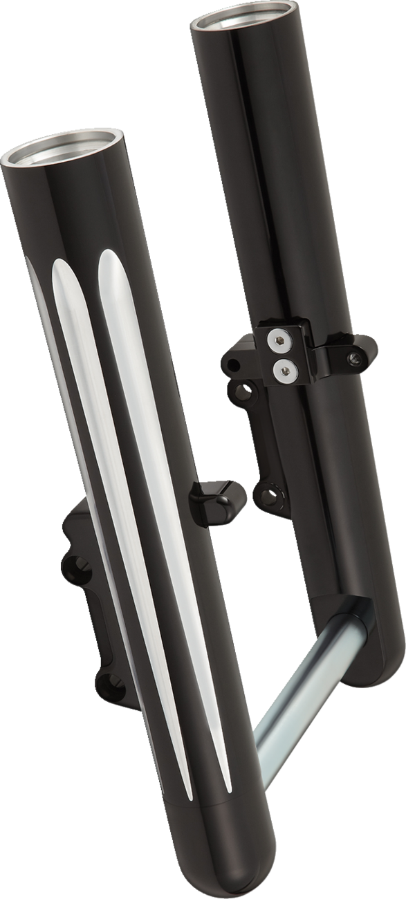 ARLEN NESS Fork Legs - Black - Deep Cut - Dual Disc 40-530