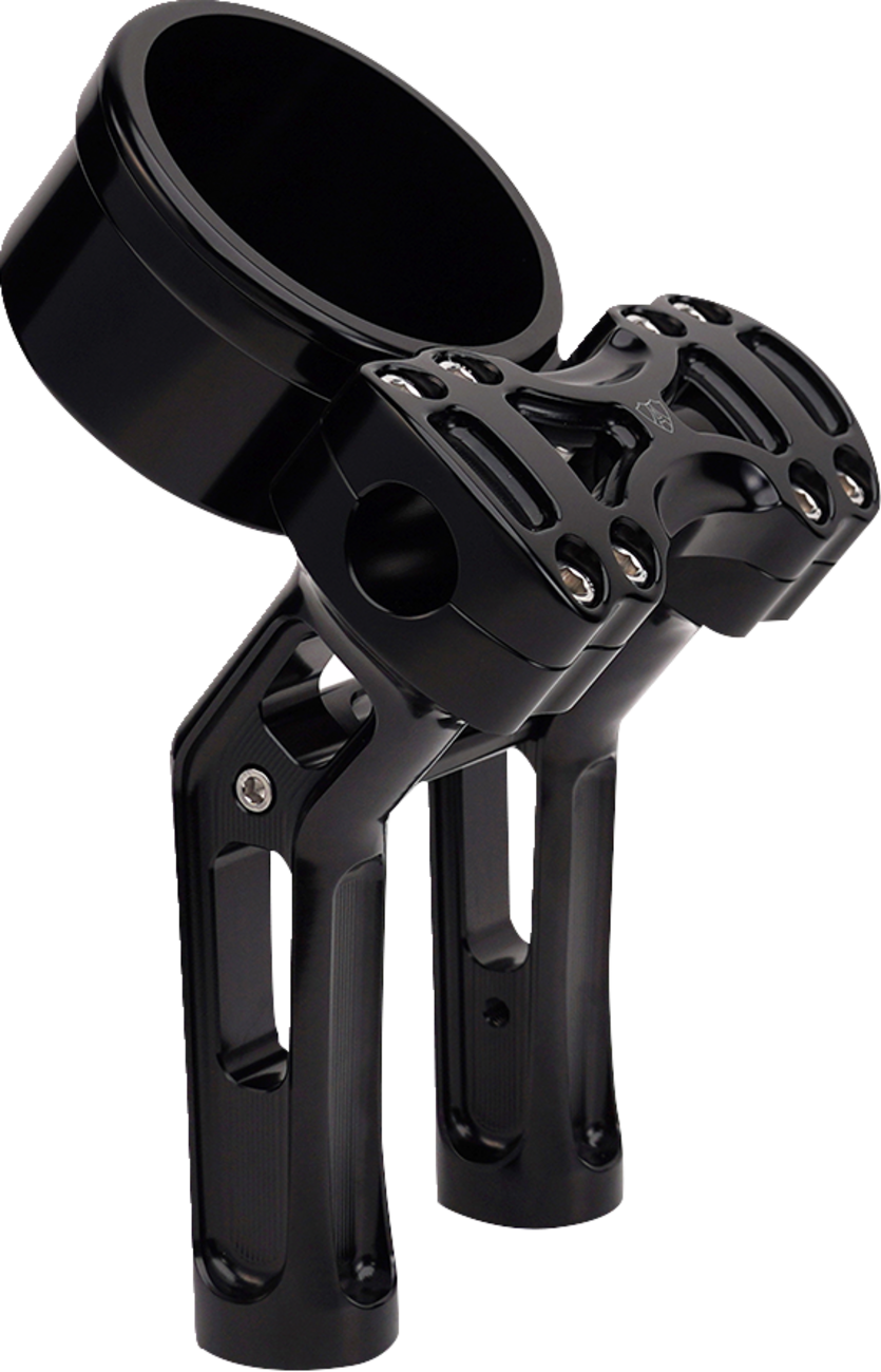 ARLEN NESS Method? Speedometer Mount - 4" - Black 520-057