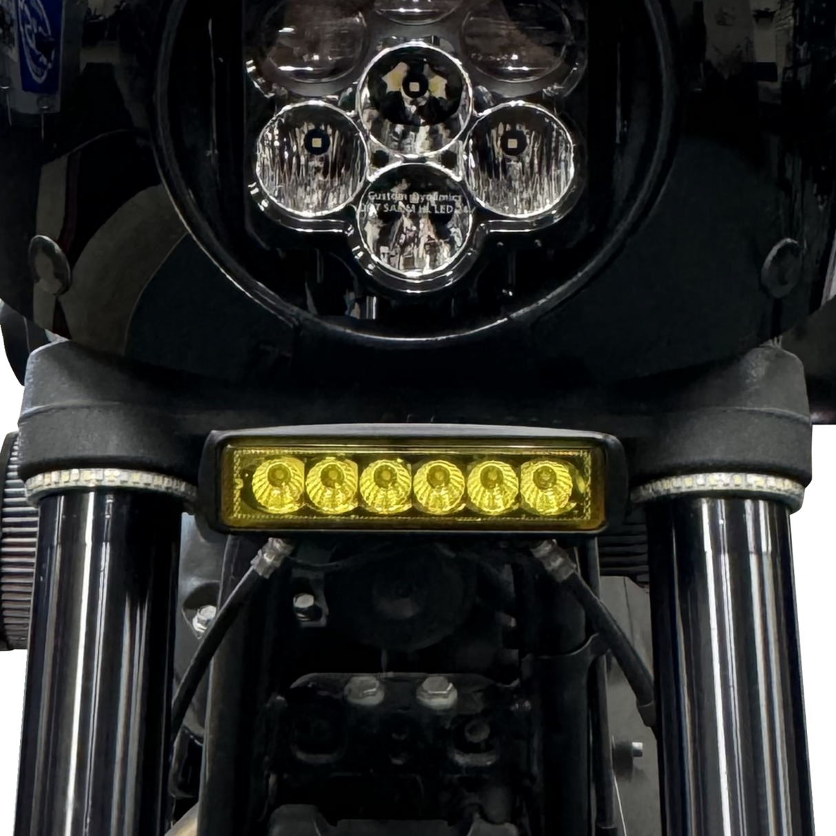 CUSTOM DYNAMICS Mount - Light Bar - Textured Satin Black - FXLRS LB-HP-LRS