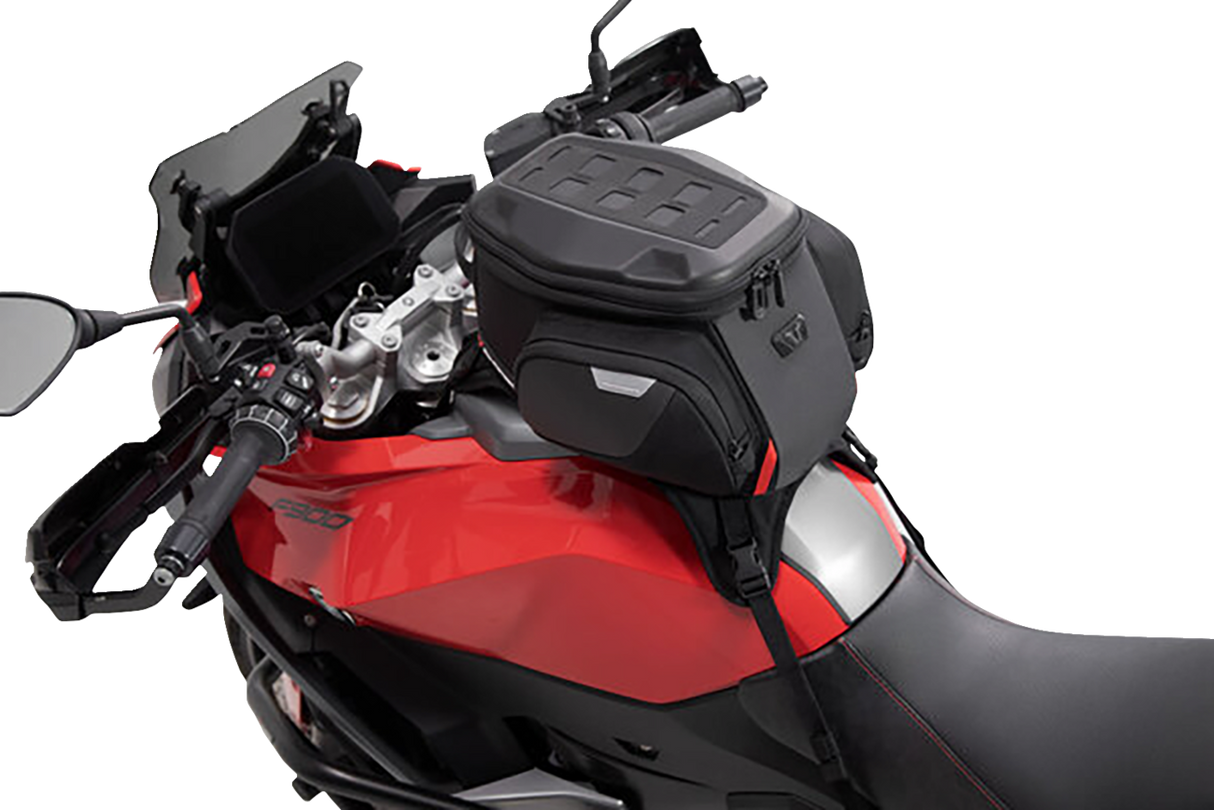SW-MOTECH PRO Enduro Strap Tank Bag - 12 to 15 Liter - Black BC.TRS.00.112.30000