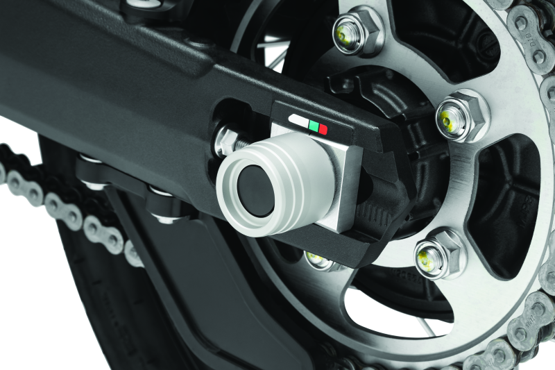 Kuryakyn Rear Axle Slide CRF1000L/Adventure Silver - Cycle City Outdoors