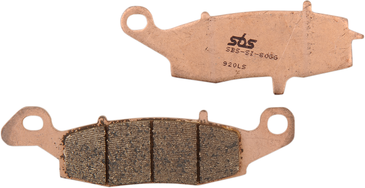 SBS Sintered Rear Brake Pads - 920LS (Suzuki VZR 1800 Boulevard / BMW C600 2006–2016)