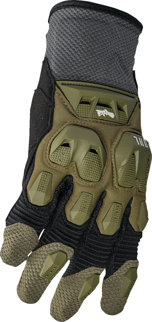 THOR Terrain Gloves - Army/Charcoal - 3XL 3330-8255