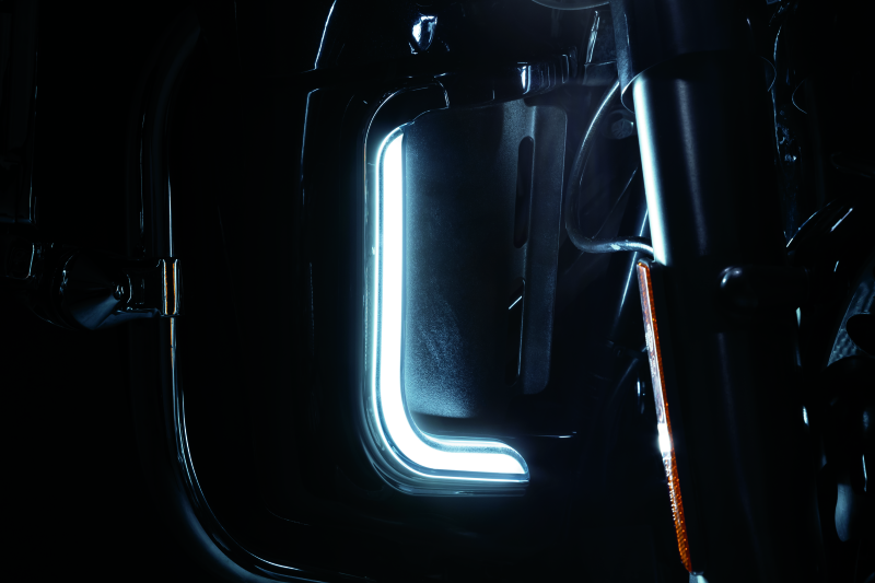 Kuryakyn Tracer LED Fairing Lower Accents Chrome - Cycle City Outdoors