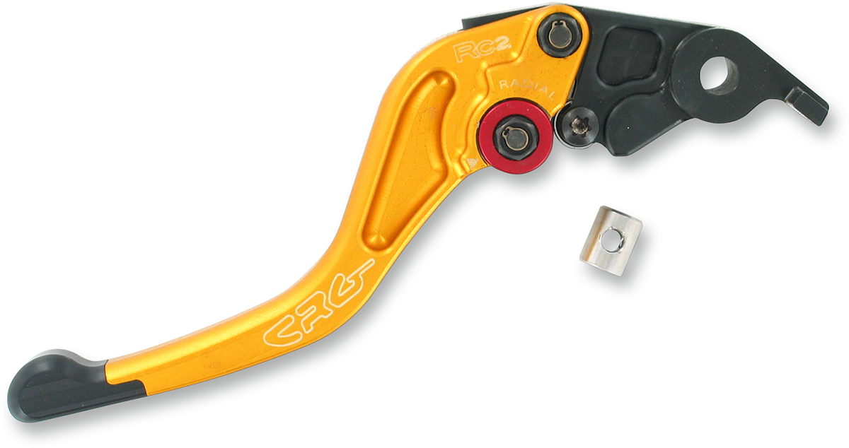 CRG 2RB-517-H-G RC2 Shorty Brake Lever - Gold | Street