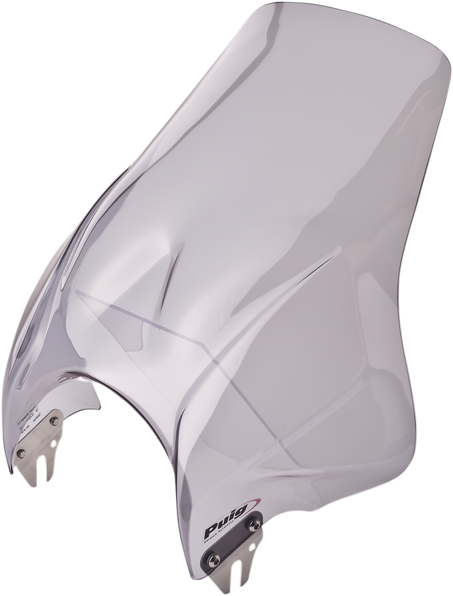 Puig Hi-Tech Parts 4620H Modelo Windscreen - 15-3/8" - Smoke | Street