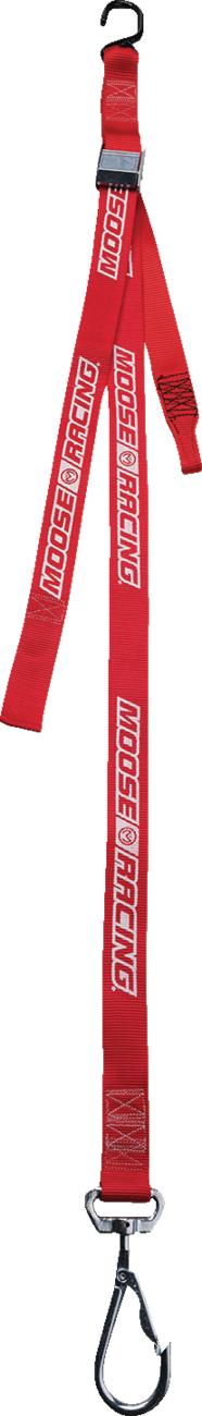 MOOSE OFFROAD 1-1/2" Tie-Downs with Swivel Hooks - Red 3920-0528