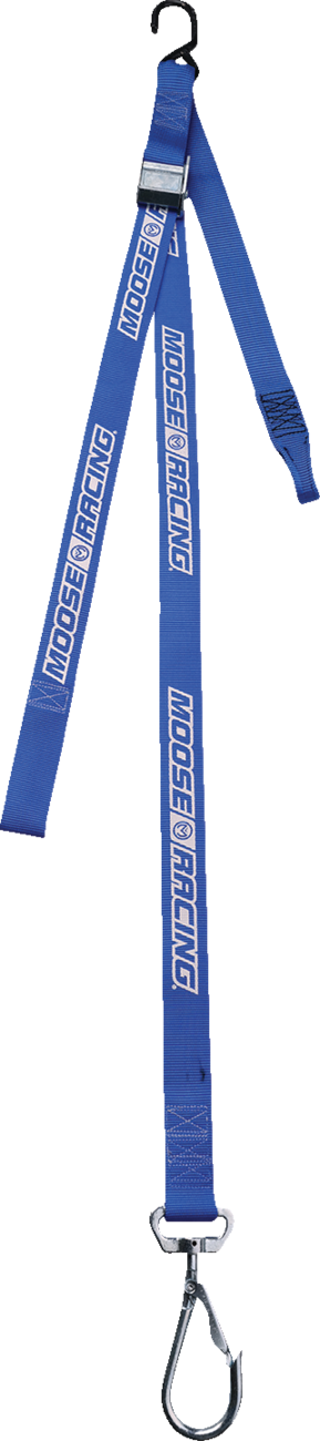 MOOSE OFFROAD 1-1/2" Tie-Downs with Swivel Hooks - Blue 3920-0529