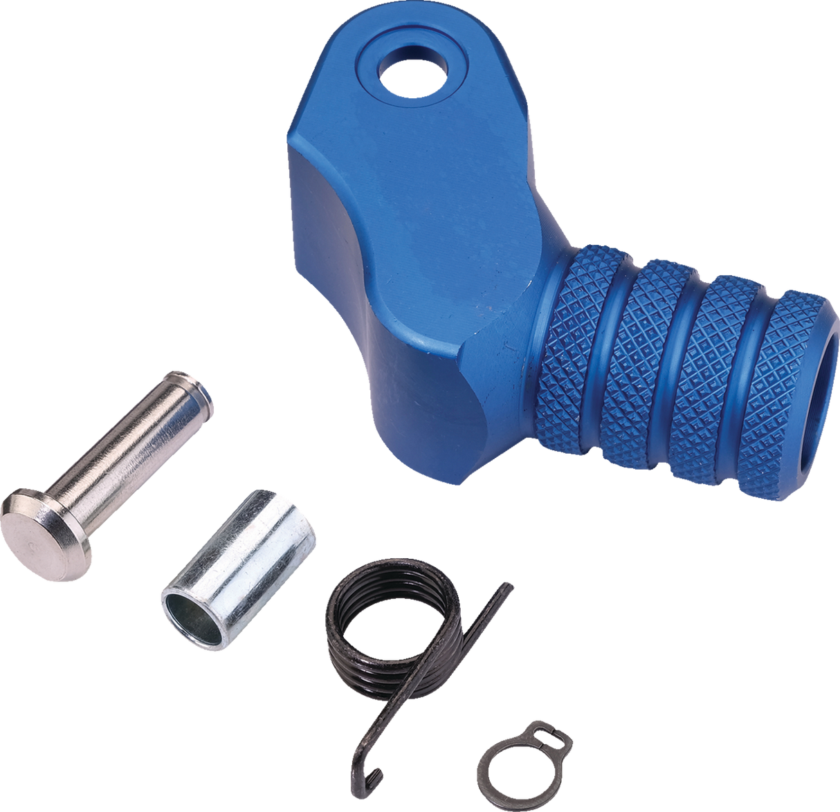MOOSE OFFROAD Knurled Shift Lever Tip - 20 mm - Blue 81-0000-10-20