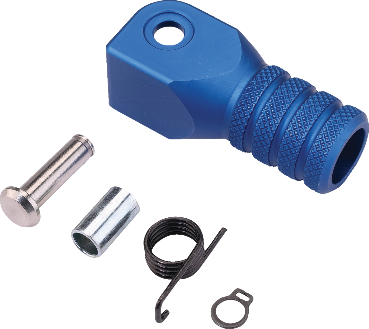 MOOSE OFFROAD Knurled Shift Lever Tip - 0 mm - Blue 81-0000-02-20