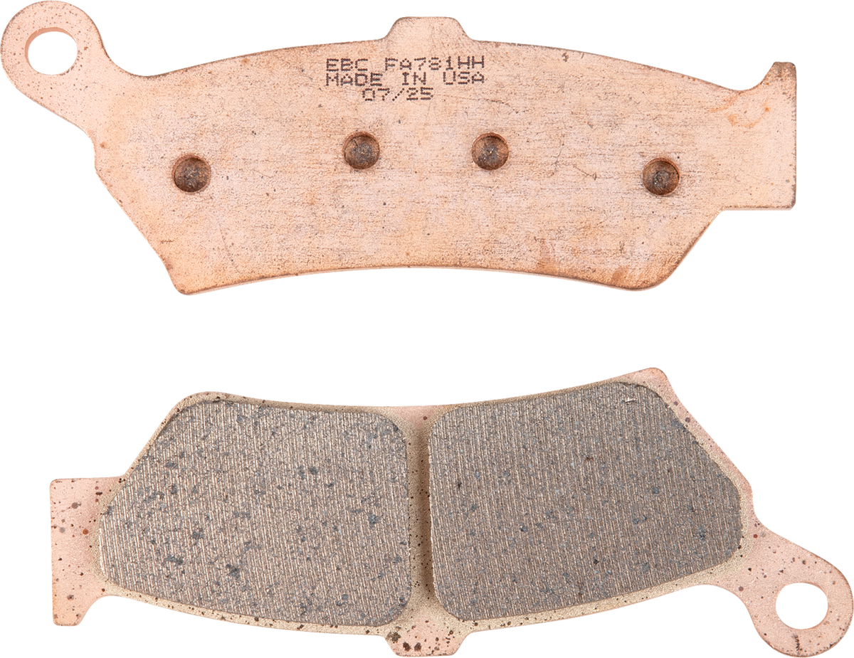 EBC FA-HH Series Sintered Rear Left Brake Pads - FA781HH (BMW R1300GS / R1300GS Adventure / R1300GS Trophy 2024–2025)