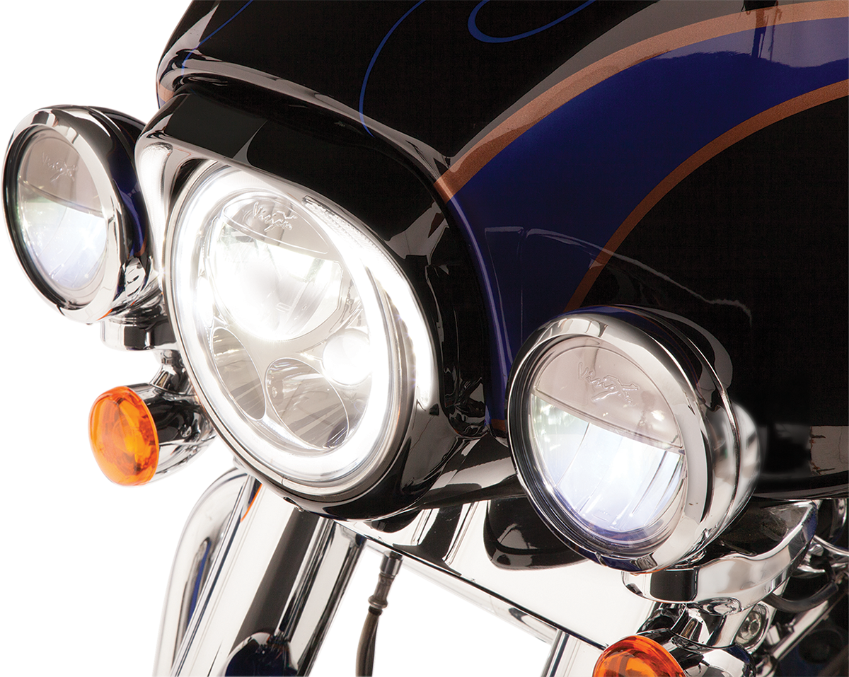 Ciro Headlight Bezel - Black 45211 - Cycle City Outdoors
