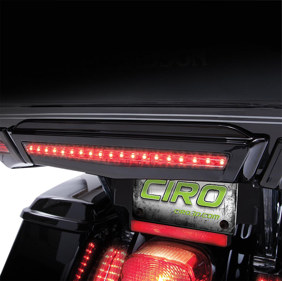 CIRO Center Brake Light - Black 40005 - Cycle City Outdoors