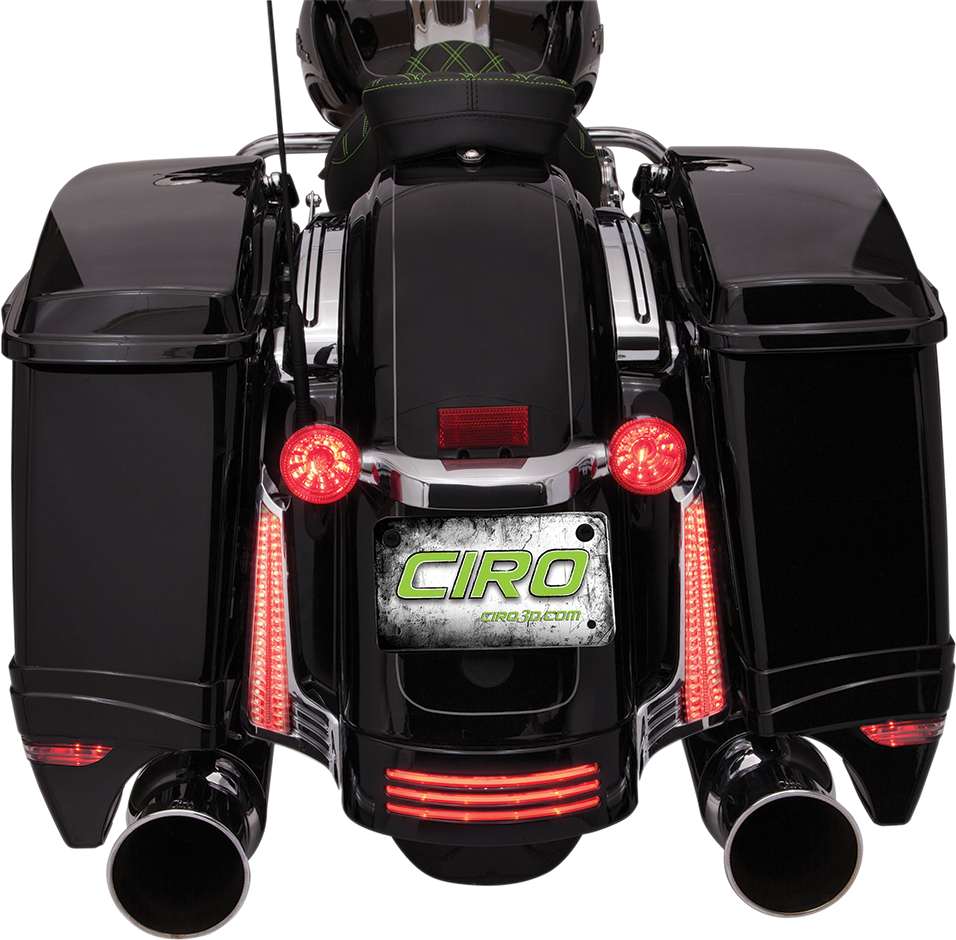 CIRO Facia Filler Panel Light - Chrome 40022 - Cycle City Outdoors