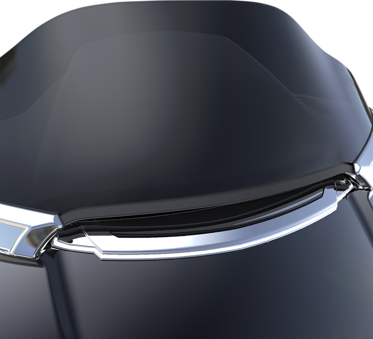 Ciro Vent Trim with LED - 15-20 FLTR - Chrome 40020 - Cycle City Outdoors