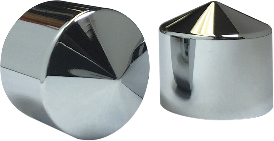 CIRO Caps - Peaked - Rocker Box - Chrome 70007 - Cycle City Outdoors