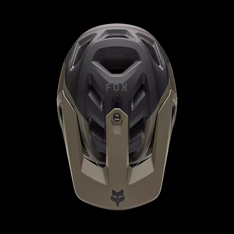 Fox Youth Proframe Rizer MTB Helmet Cocoa Brown Youth One-Size