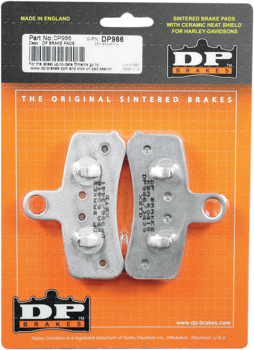DP BRAKES Sintered Brake Pads - DP986 DP986 - Cycle City Outdoors