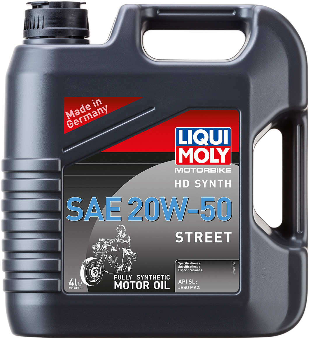 LIQUI MOLY H-D? Synthetic 4T Street Oil - 20W-50 - 4 Liter 20102