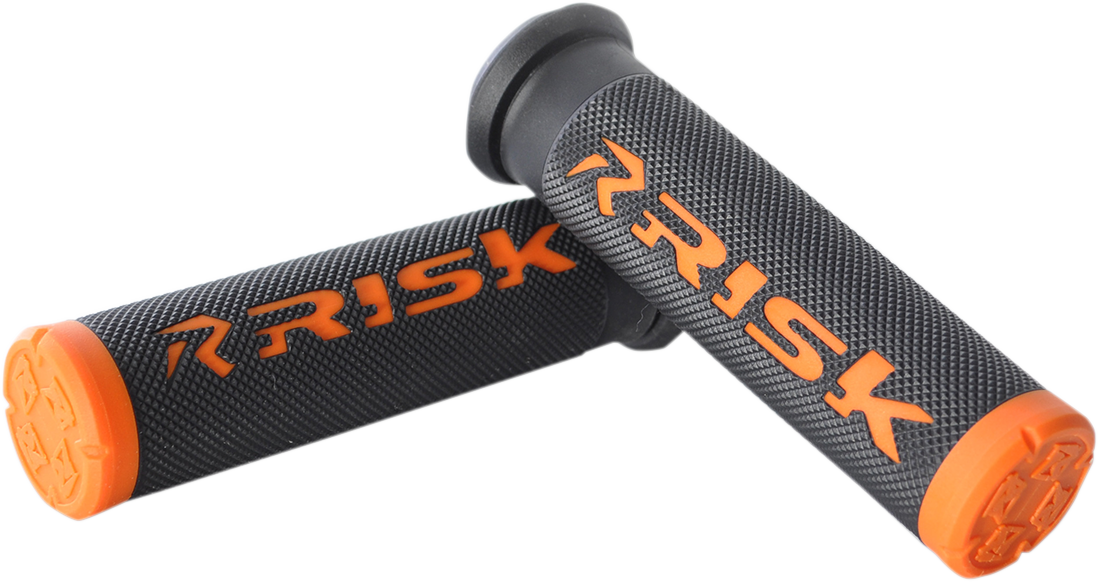 RISK RACING Grips - Fusion 2.0 - ATV - Orange 00292