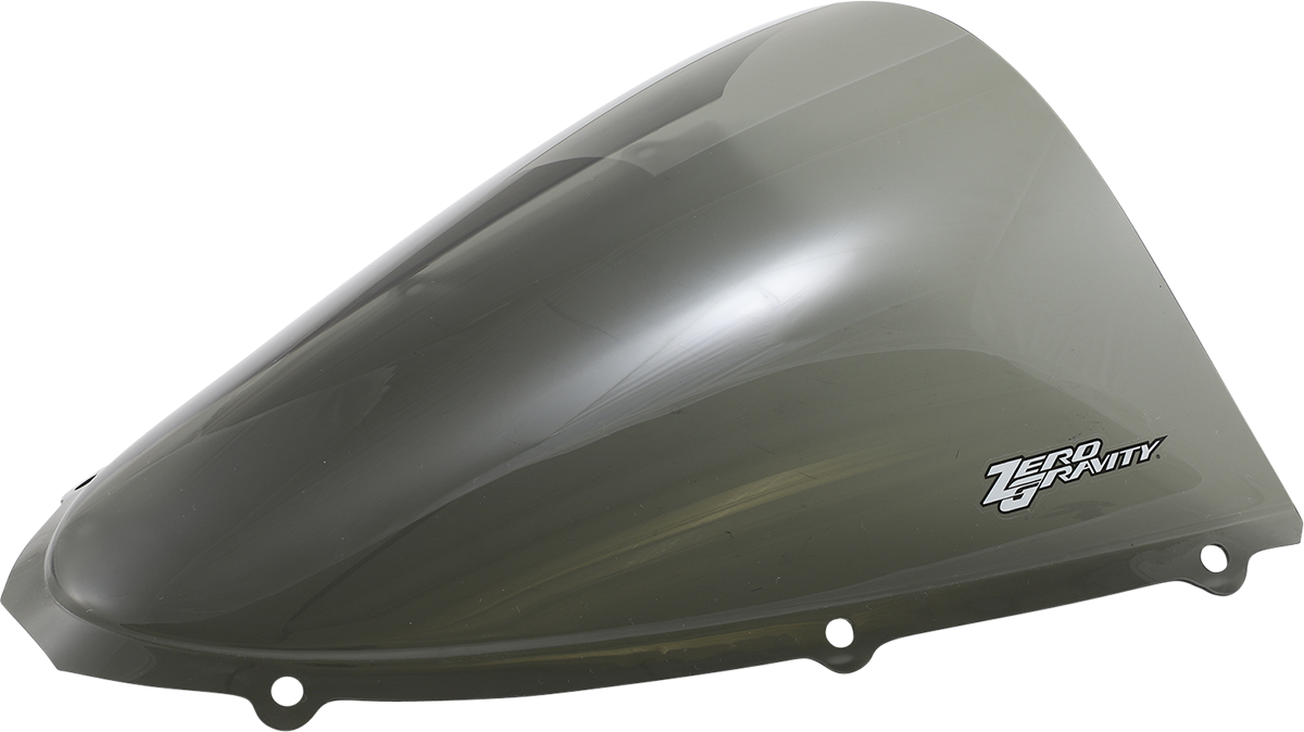 Zero Gravity 16-274-02 Double Bubble Windscreen - Smoke - ZX-14/R | Street