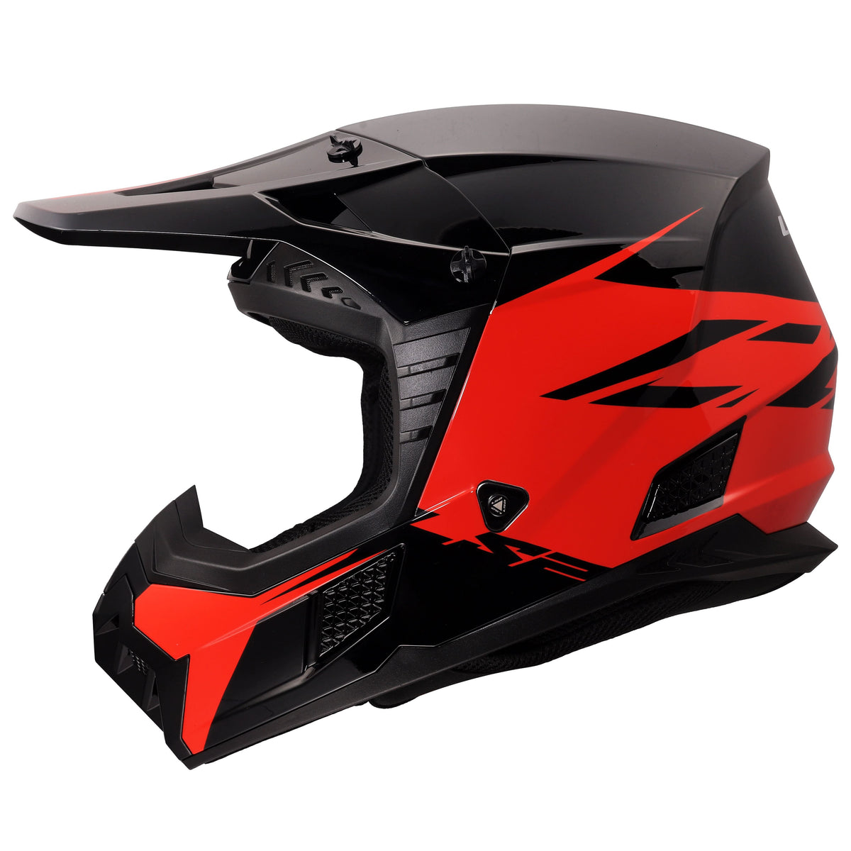 LS2 Coz Roar Motocross Helmet | Gloss Black | Multi-Color | XS–3XL | 706-1221