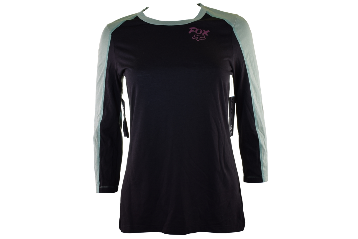 Fox Racing - Womens Ranger Dr 3/4 Jrsy - Blk/Grn - S
