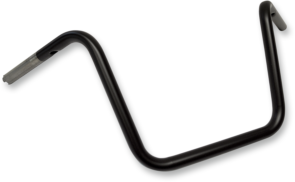 DRAG SPECIALTIES Handlebar - Ape Hanger - 12" - TBW - Flat Black 0601-3490 - Cycle City Outdoors