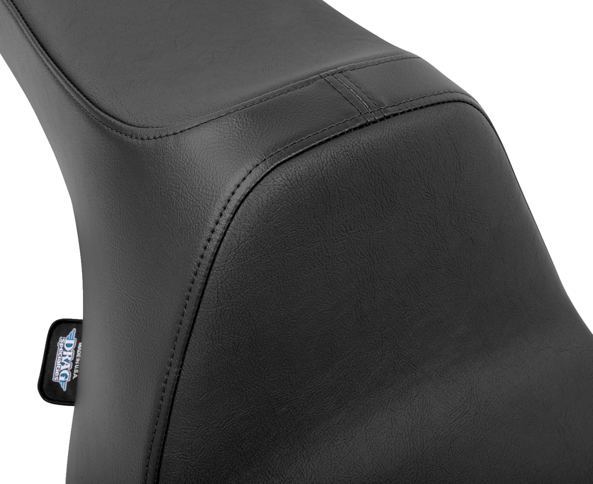 DRAG SPECIALTIES Predator III Seat - Smooth - Black - FLT/FLH '23-'24 4686A