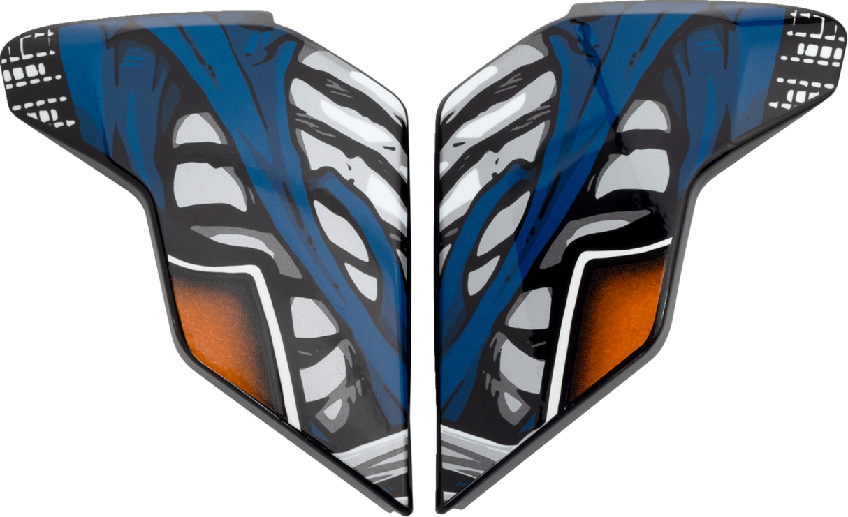 ICON Airflite* Side Plates - Trick or Street 4 - Black 0133-1584