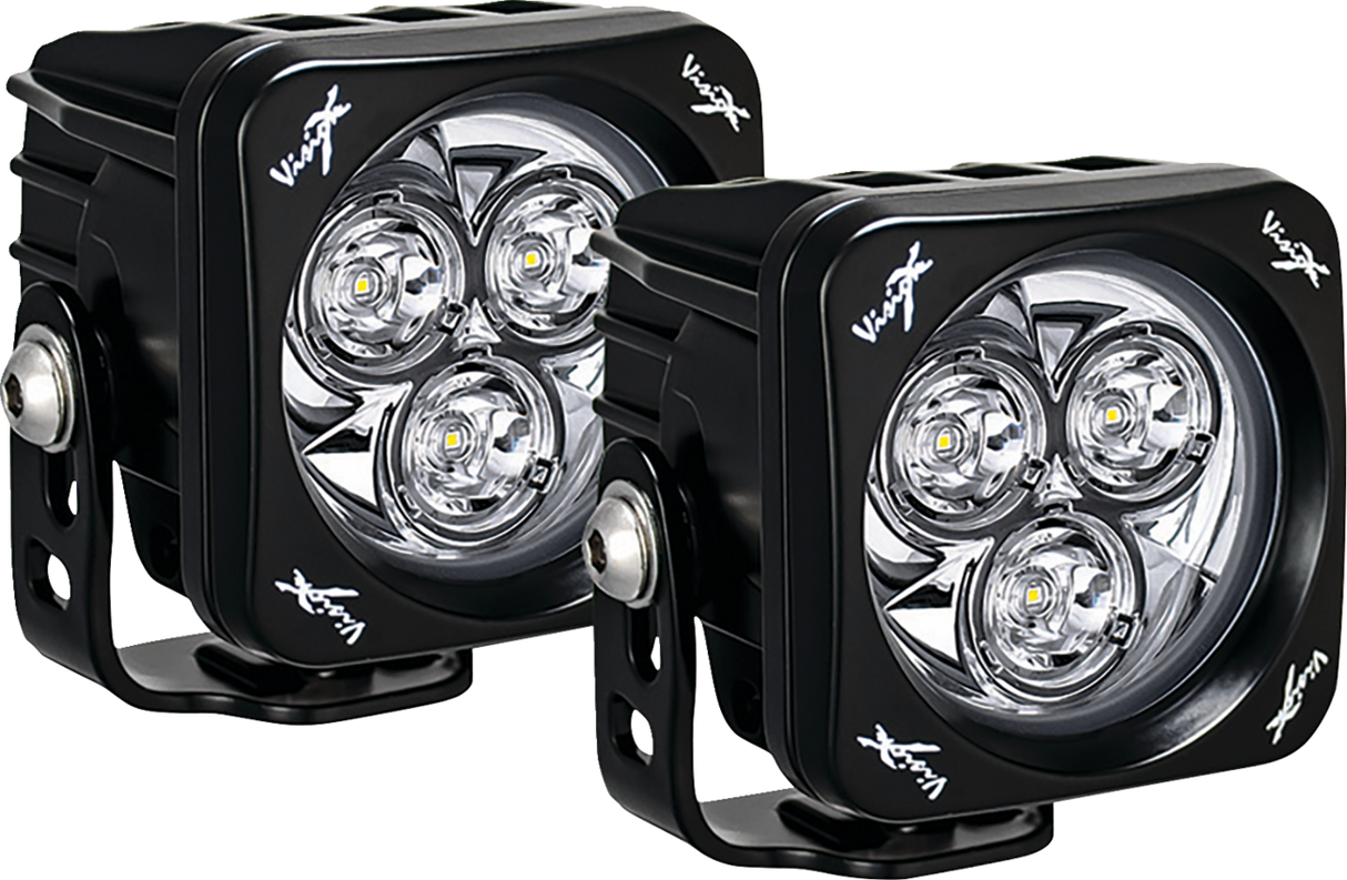 Vision X Light Cannon - CG2 - 3" - Multi LED - Square - Selective Yellow Lens 9945880