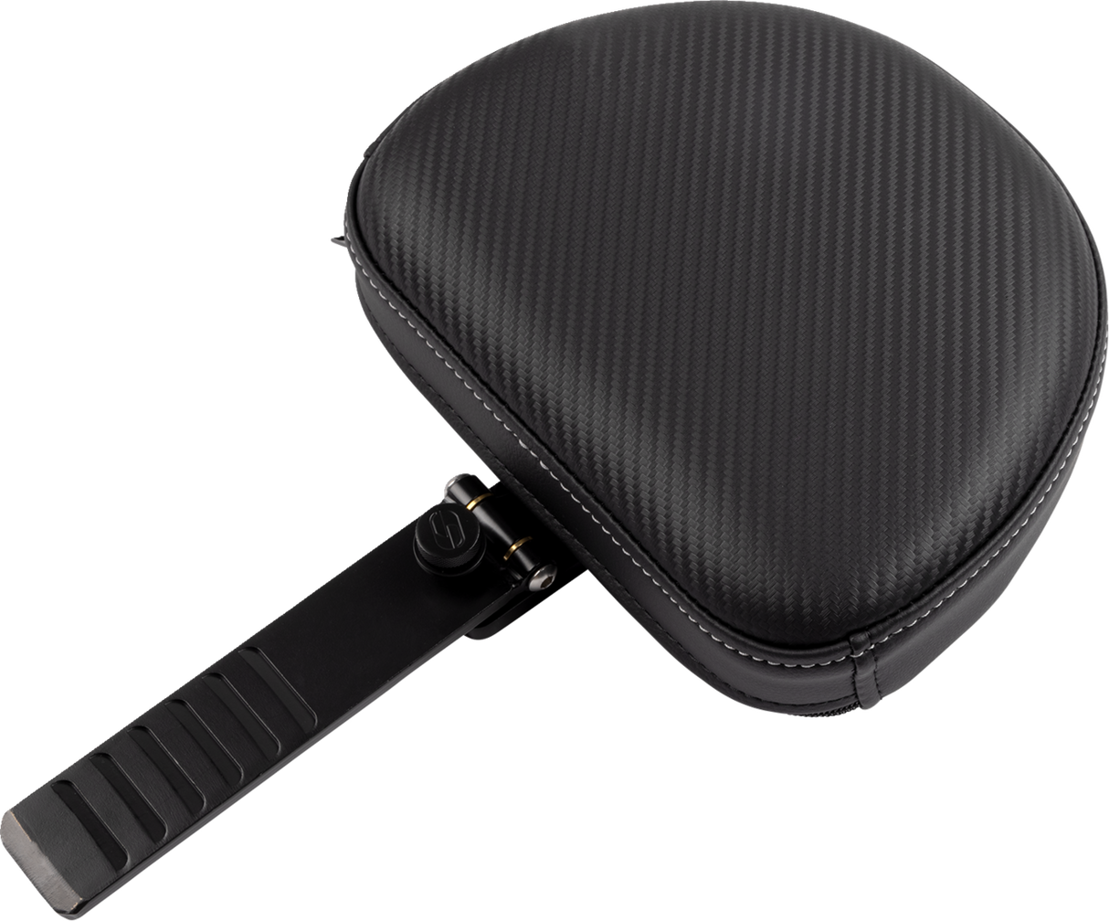 SADDLEMEN Roadsofa* Seat with Backrest - Carbon Fiber - FXBR/S '18-'20 - Part 818-31-185BR