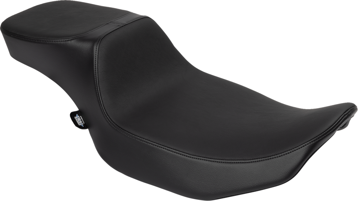 DRAG SPECIALTIES Predator III 2-Up Seat - Extended Reach - Vinyl - Smooth - FLHX/FLTR '23-'24 4691A