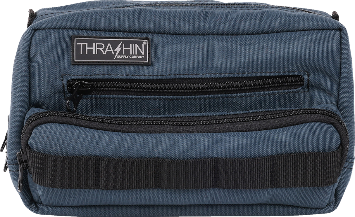 THRASHIN SUPPLY CO. Handlebar Bag Plus - Blue THB-0026