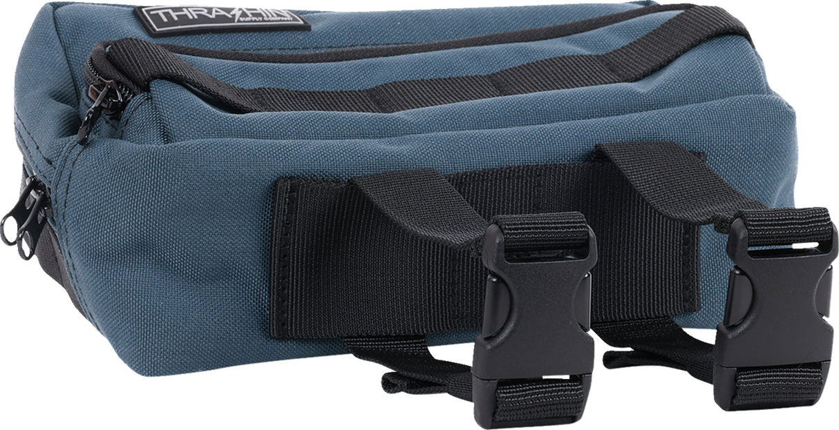 THRASHIN SUPPLY CO. Handlebar Bag Plus - Blue THB-0026