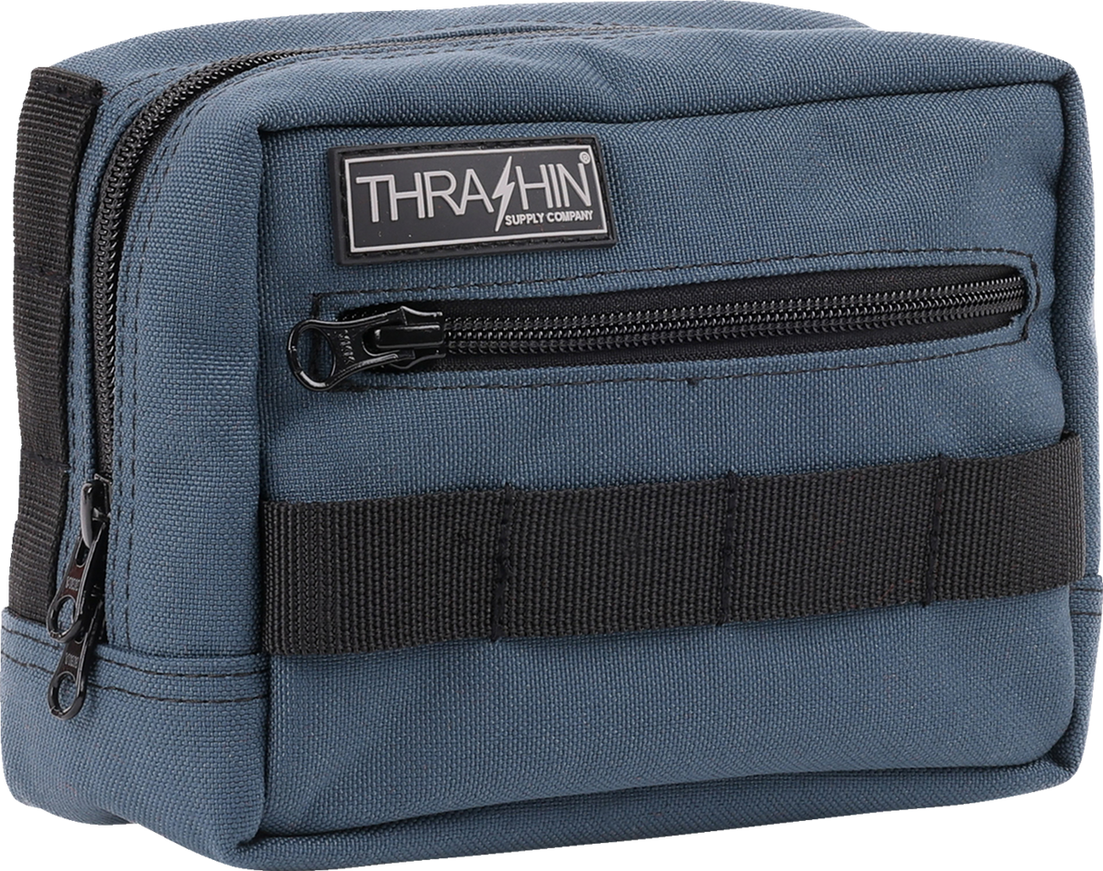 THRASHIN SUPPLY CO. Handlebar Bag - Blue THB-0023