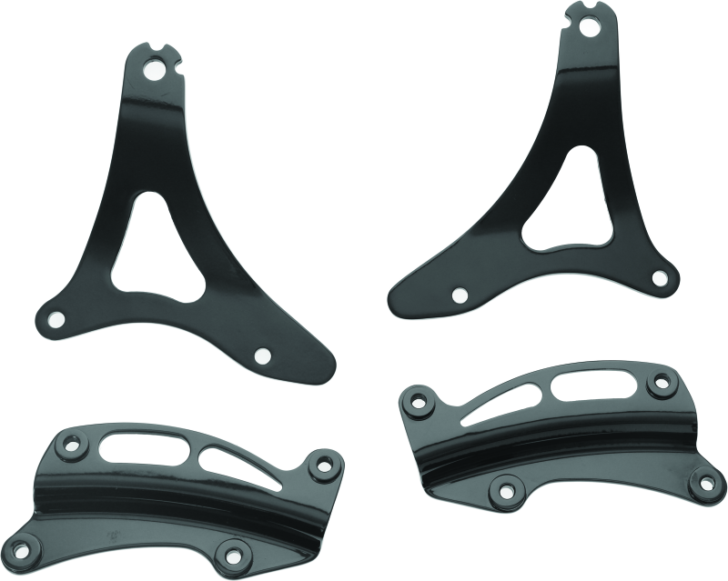 Kuryakyn Quick Release Attachment Point Kit 14-Up Touring Models Black - Cycle City Outdoors