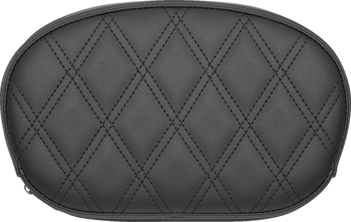 SADDLEMEN Sissy Bar Pad - Lattice Stitched 061043