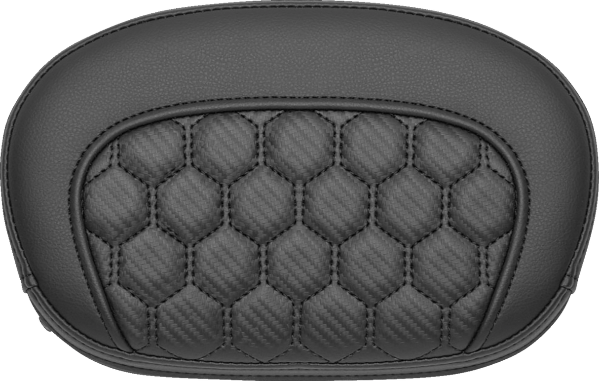 SADDLEMEN Sissy Bar Pad - Honeycomb 061049
