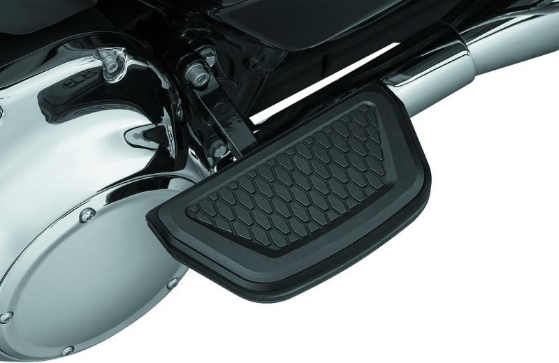 Kuryakyn Hex Passenger Board Inserts Black - Cycle City Outdoors