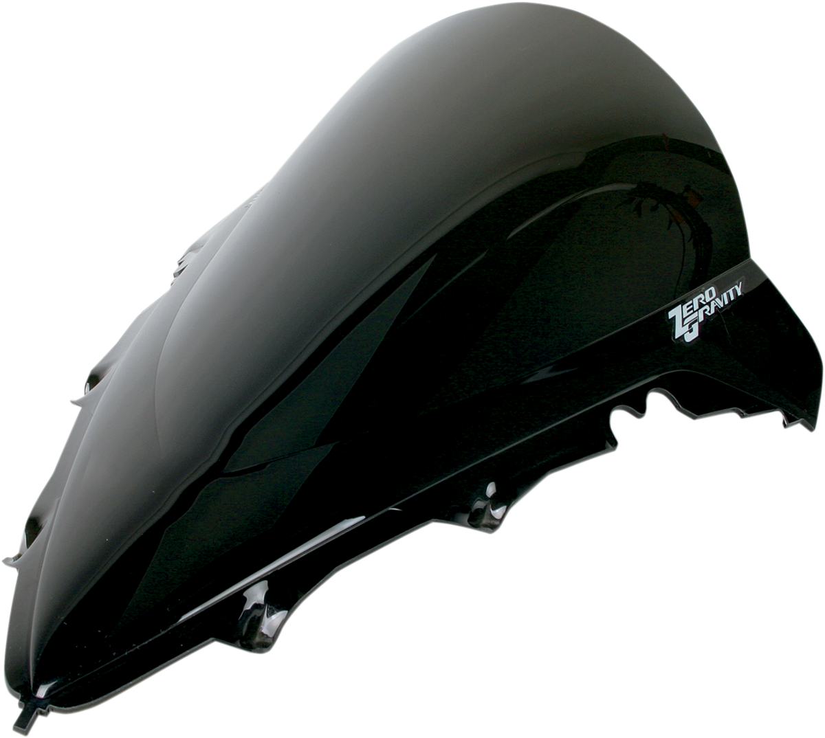 Zero Gravity 16-541-19 Double Bubble Windscreen - Smoke - GSXR1 | Street
